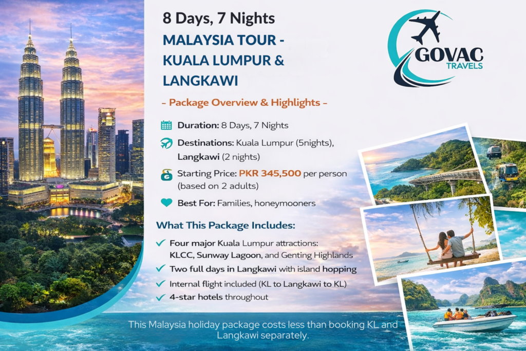 8 days malaysia tour deluxe package