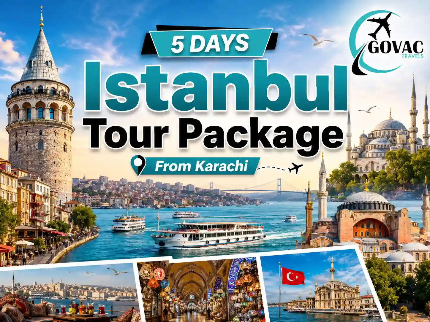 5 days Istanbul tour package
